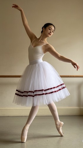 White romantic tutu freed - white,