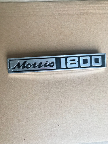 Morris 1800 vintage metal - morris,