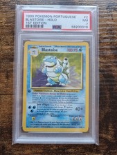 POP 8 1st Edition PORTUGUESE BLASTOISE ? PSA 7 ? 1999 Pokemon Base Holo 2/102