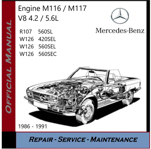 Mercedes m116 m117 - mercedes,