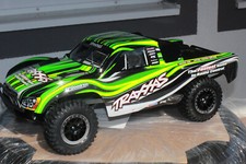 Traxxas TRX 58234 -8 GREEN Slash 1:10 2WD Short Course RTR HD + Battery NEW