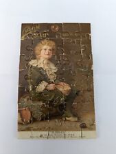 Rare early 20C antique Pears Soap puzzle, Bubbles. No box, complete, collectible