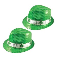 2 x St Patricks Day Green