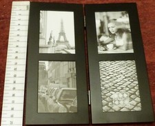 Sixtrees black folding Travel Photo Frame -boxed