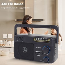 AM/FM Radio Transistor Short Wave Radio Powered by 3V Two Battery Indoor Outdoor