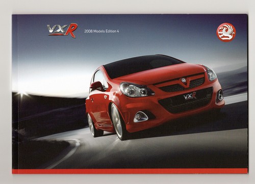 Vauxhall vxr range 2008 - vauxhall,