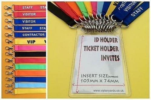 Vip lanyard badge holder - lanyard, id