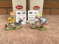 WADE SAM AND SARAH WALKING THE DOGS 2004 Ltd Edition 51/750  Mabel Lucie Attwell