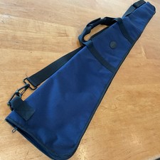 Musto Gunslip, Blue Canvass, Lightweight, Fleece Lined, Full zip, Length 51” 