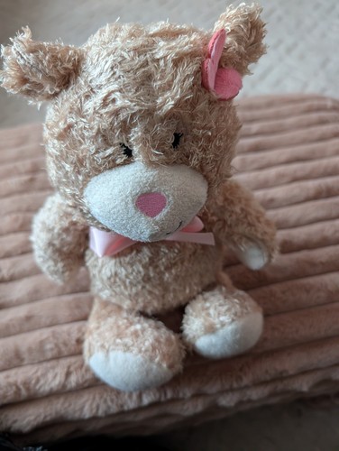 Tesco curly fur teddy - teddy, bear