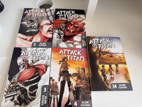 Attack titan manga series - on,