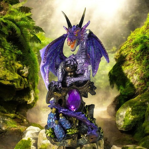 Mystical purple dragon - purple,