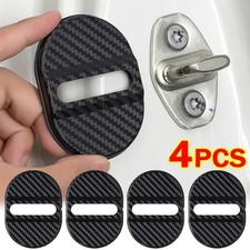 4x Car Door Lock Protective Cover Plastic Cushion Anti Rust Sleeve Accessories