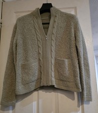 Elizabeth Scott Knit Zip-Up