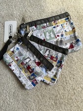 Lesportsac x Moomin Stylish Pouches set of three