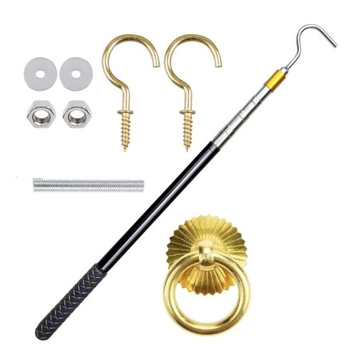 Ladder pull down system kit - system,