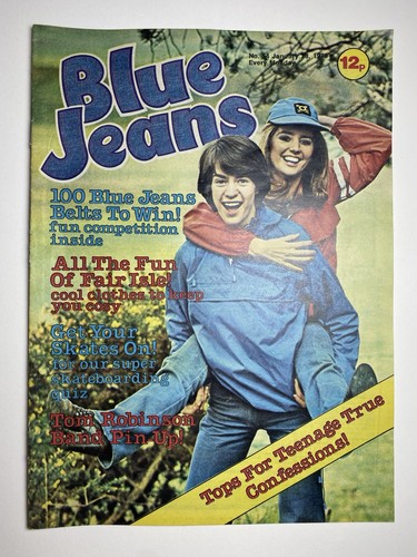Blue jeans magazine number - blue, 54