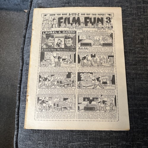 Film fun comic april 1947 - comic,