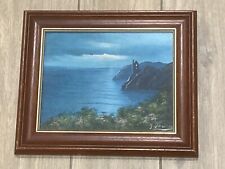 James Downie- Tin Mine on Cornish Coast - Oil Painting- Framed