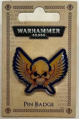 Space marines metal pin badge - space,