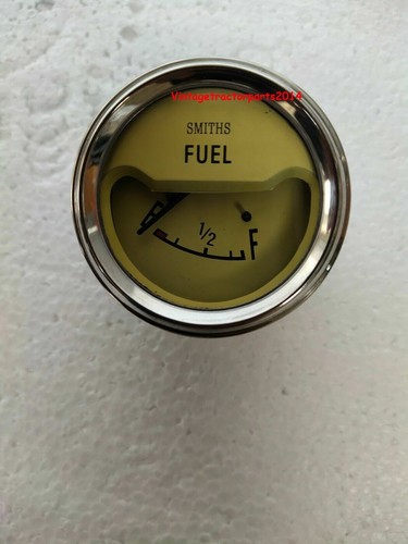 Smiths fuel gauge - gauge, chrome