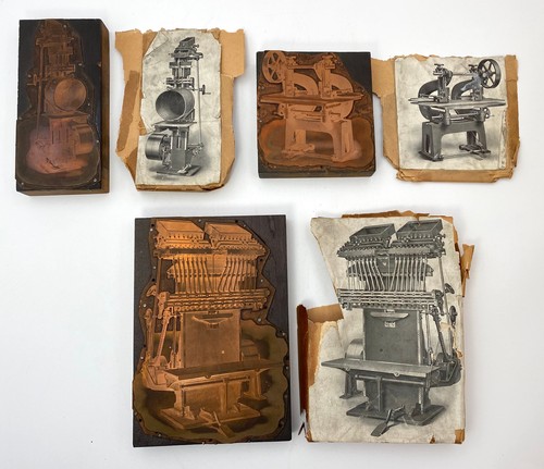 Vintage etched copper printing - vintage,