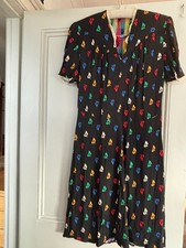Original Vintage Black Printed