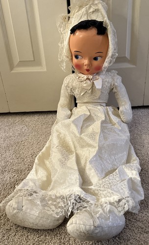 Vintage rare bride doll - ,, 36"