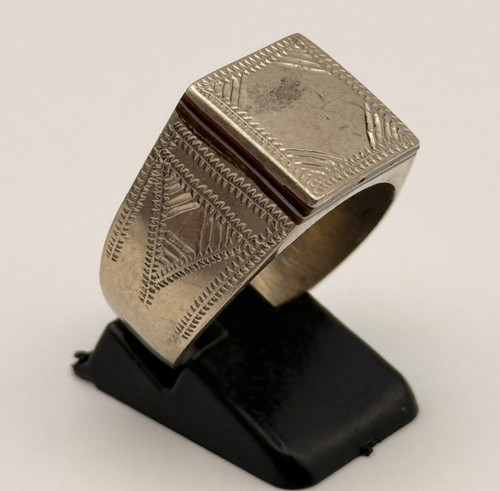 Tuareg ring silver berbe - silver,