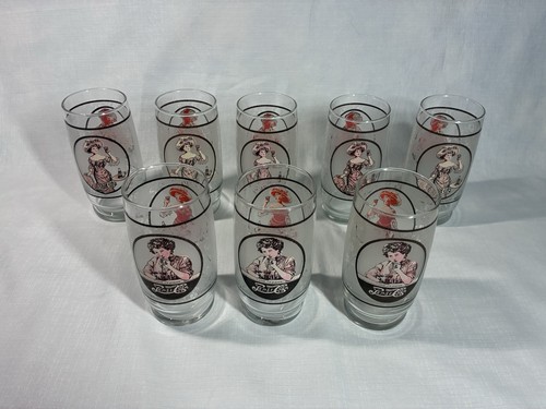 Vintage pepsi cola glasses - **vintage**,
