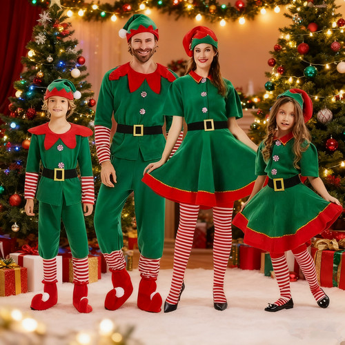 Kids adult christmas santa - kids, elf
