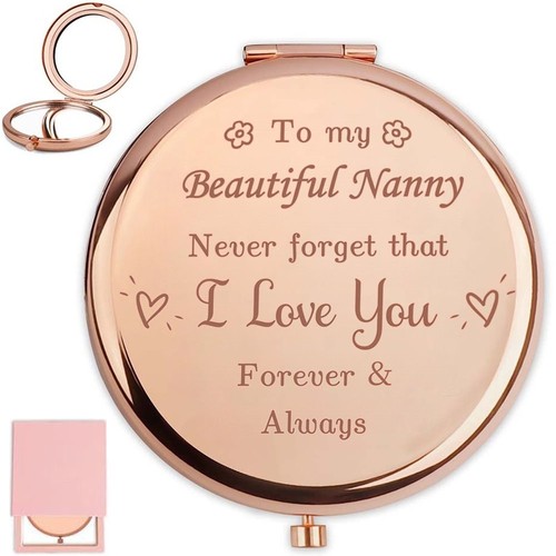 Personalised compact mirror - compact,