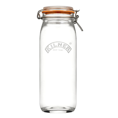 Clip top jar litre - clip, 2.1