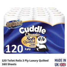 120 Panda Cuddle Toilet Rolls