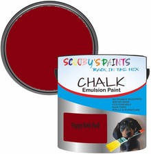 Poppy bath chalk - poppy, paint