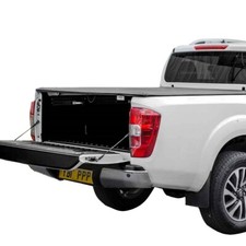 TONNEAU COVER FOR NISSAN NAVARA D40 2005 - 2015 REAR ROLL FOLD SOFT NO DRILLING