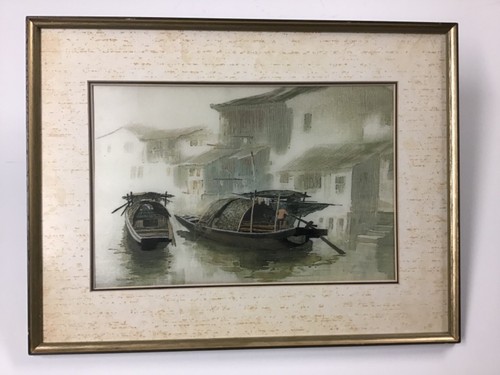 Interesting asian needlepoint - interesting,