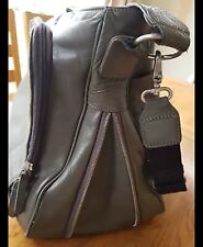 Pacapod SYDNEY Grey Leather Baby Changing Bag