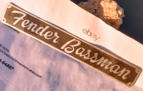 1950 fender tweed bassman - 1950's,