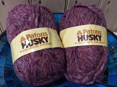 Vintage patons husky pure - vintage, wool