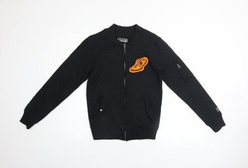 Respect boys black quilted - boys,