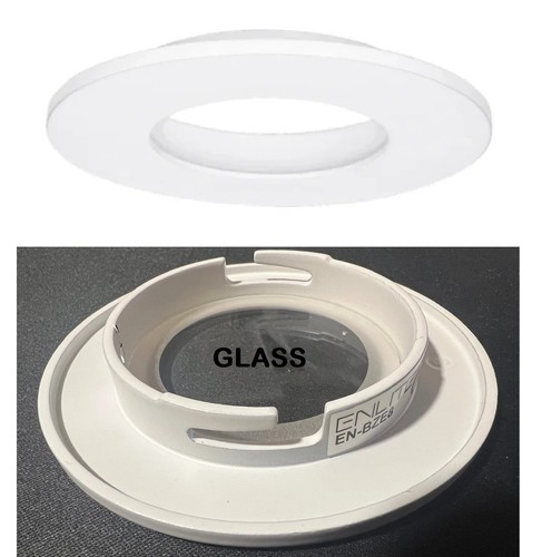Fixed bezel dia 77mm white - bezel,