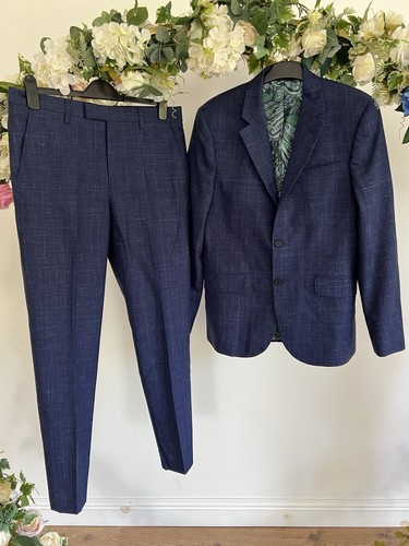 Ted baker suit blue piece - ted,