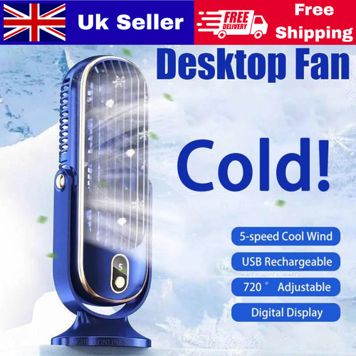 Portable bladeless fan small - portable,