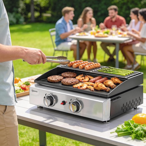 Burner grill griddle - 2,