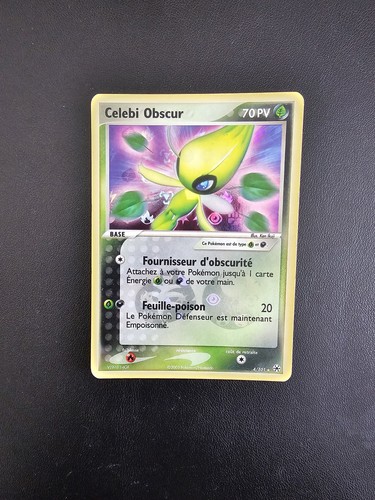 Pokemon card celebi dark - pokemon, 4/101