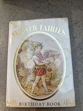 Vintage 1979 The Flower Fairies Birthday Book Cicely Mary Barker Blackie & Son
