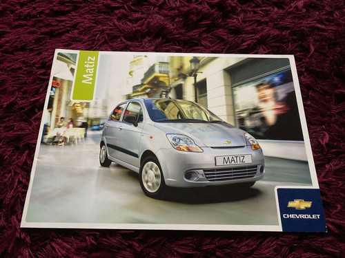 Chevrolet matiz brochure - chevrolet, 2006