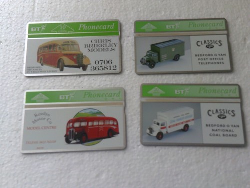 Telephone card - bt,