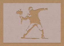 Banksy Rage Flower Thrower